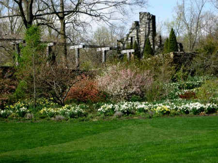 Hillside below Ruin and Gravel Gardens Chanticleer
