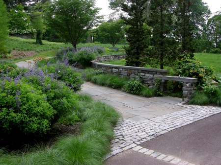 Chanticleer, path to Ruin Garden