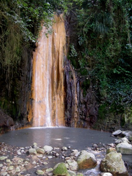 St Lucia Diamond Falls