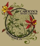 Carolyn’s Shade Gardens T shirt&nbsp;back